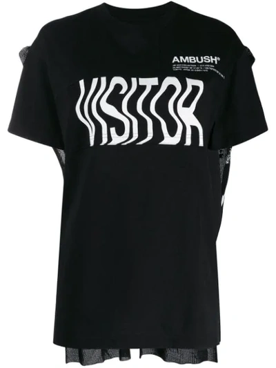 Ambush Logo T-shirt In Black