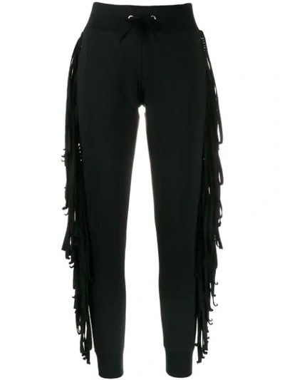 Philipp Plein Fringe Jogging Trousers In Black