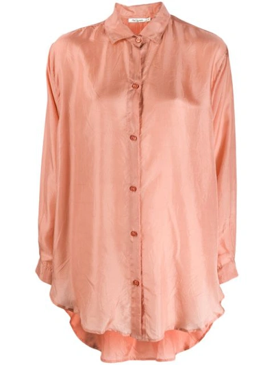 Mes Demoiselles Textured Shirt In Pink