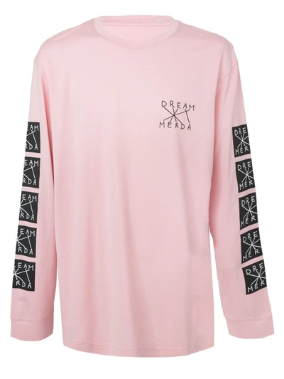 Nico Vascellari Dream Merda Long Sleeve T-shirt Pink