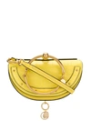 Chloé Nile Minaudiere Bracelet Bag Joyful Yellow In 705 Joyful Yellow