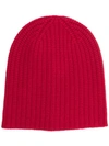 Alex Mill Ribbed Beanie In Red