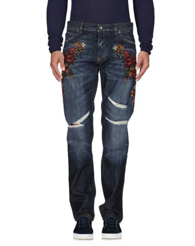 Dolce & Gabbana Denim Pants In Blue