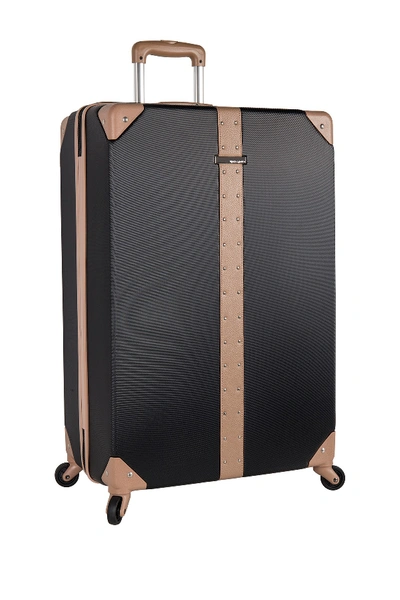 Vince Camuto Laura 28" Expandable Spinner Suitcase In Black