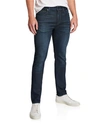7 For All Mankind Men's Paxtyn Dark-wash Skinny Jeans In Blue