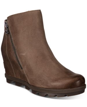 sorel women's wedge boots