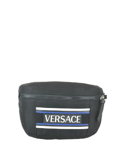 Versace Olympus Belt Bag In Black