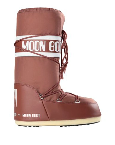 Moon Boot Boots In Brown