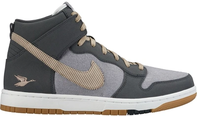 Pre-owned Nike  Dunk Cmft Swoosh Sporting Club In Anthracite/bamboo-cool Grey-summit White