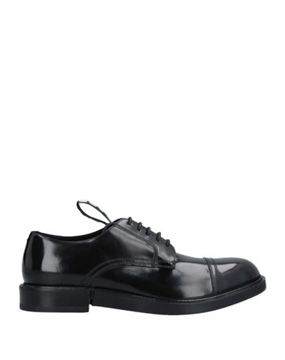 Dolce & Gabbana Lace-up Shoes In Black