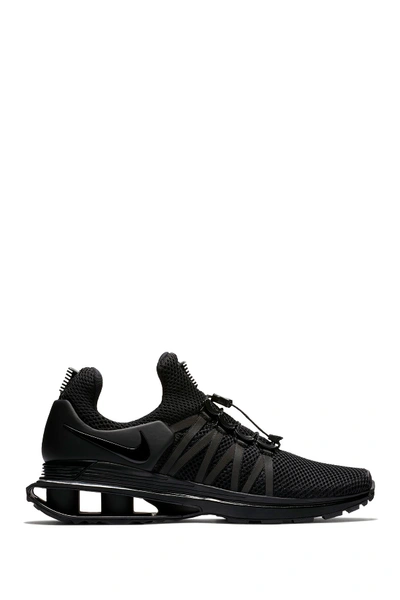 Nike Shox Gravity Sneaker In 001 Black/black