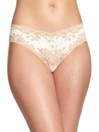 Cosabella Women's Italia Lace Thong In Ivory