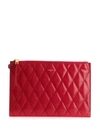 Givenchy Small Gv3 Quilted Pouch In Red