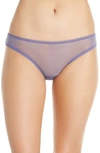 On Gossamer Mesh Hip Bikini In Heron