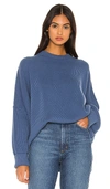 Free People Easy Street Tunic Sweater In Sky