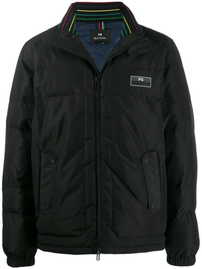 Ps By Paul Smith Padded Jacket In Black