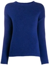 Aragona Round Neck Jumper In 132 Royal 