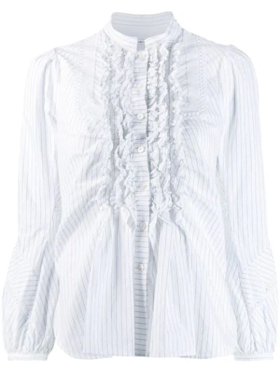 High By Claire Campbell Blink Blouse In White