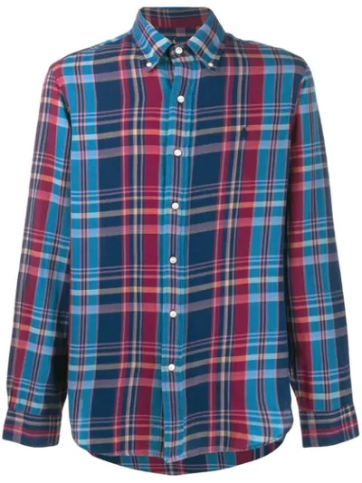 Polo Ralph Lauren Plaid Shirt In Blue