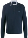 Vivienne Westwood Navy Blue Cotton Polo Shirt