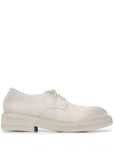 Marsèll Distressed Lace-up Shoes In Weiss