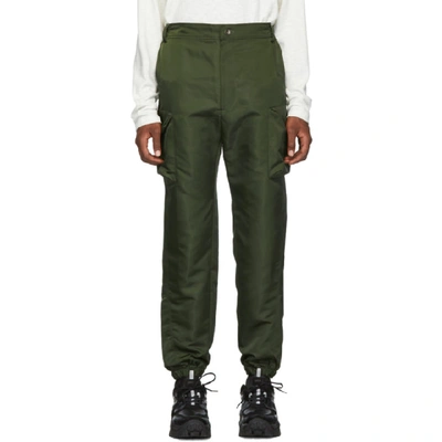 D.gnak By Kang.d Khaki Dimensional Out Pocket Cargo Pants In Kh Khaki