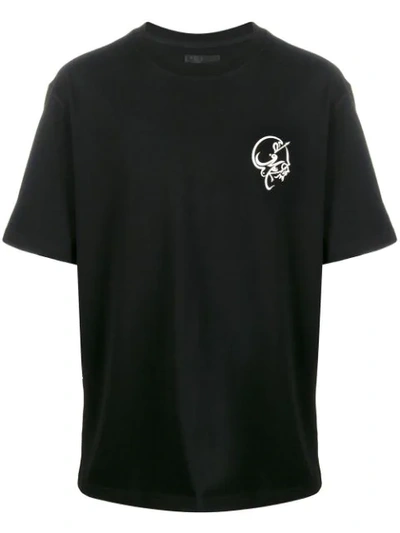 D.gnak By Kang.d Logo Printed T-shirt In Black