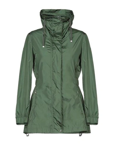 Add Full-length Jacket In Dark Green