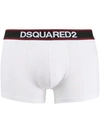 Dsquared2 Logo Band Briefs In White