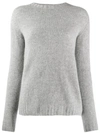 Aragona Round Neck Jumper In 102 Perla 