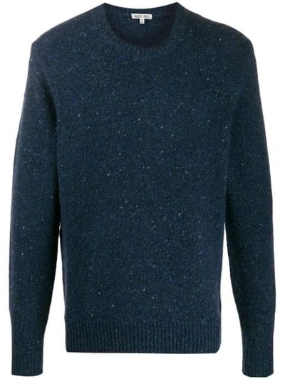 Alex Mill Fleck Knit Jumper In Blue