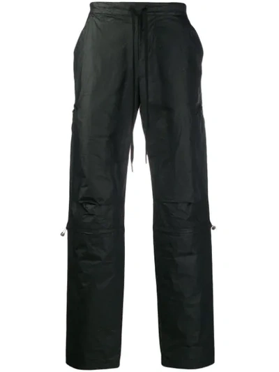 Andrea Ya'aqov Waterproof Track Pants In  09 Black