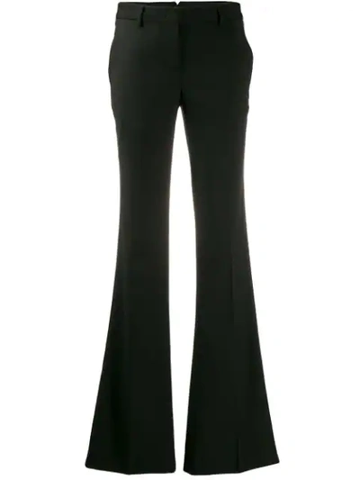 Tonello Flared Style Trousers In 990 Black