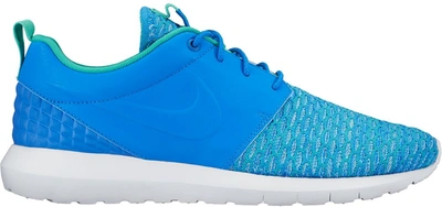 Pre-owned Nike  Roshe Nm Flyknit Photo Blue In Photo Blue/solar-atomic Teal