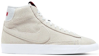 Pre-owned Nike Blazer Mid Strangers Things Upside Down Pack In Sail/dark  Blue | ModeSens