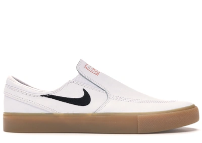 Pre-owned Nike Sb Zoom Stefan Janoski Slip Rm Iso Orange Label White Gum In  White/black-white-safety Orange | ModeSens