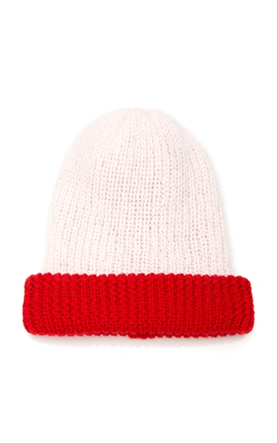 Eugenia Kim Heather Reversible Wool-blend Beanie In Pink