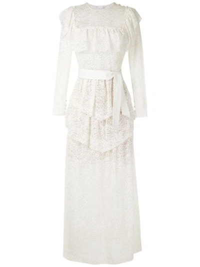 Nk West Apollo Lace Dress In White