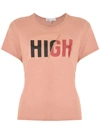 Nk Printed Helena T-shirt In Neutrals