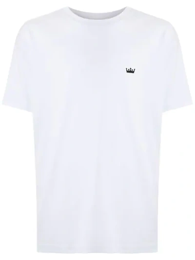 Osklen 'big Watercolour' T-shirt In White