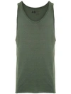 Osklen Rust Yogue Hemp Tank In Green