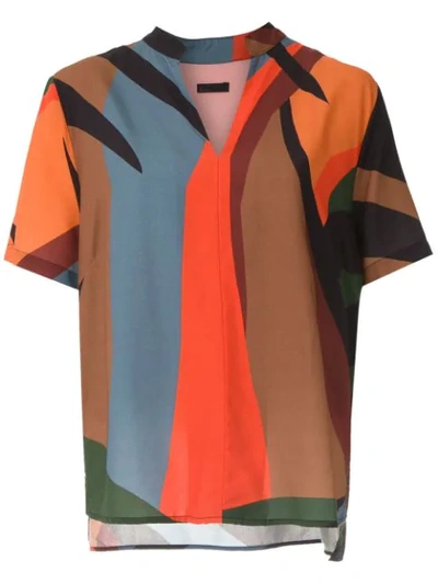 Osklen Tropicolor Printed Shirt In Multicolour