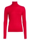 Saks Fifth Avenue Collection Cashmere Turtleneck Sweater In Fireball