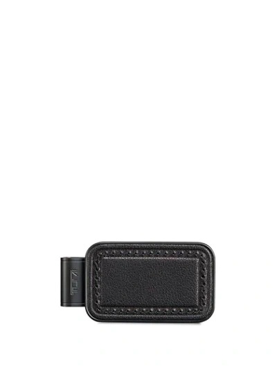 Tumi Grained Money Clip In Black