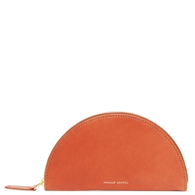 Mansur Gavriel Brandy Mini Moon Wallet