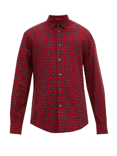 Barena Venezia Coppi Plaid Pullover Regular Fit Shirt In Unico