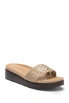 Donald Pliner Fifi Slide Sandal In Platino