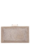 Nina Desyre Crystal Minaudiere In Gold