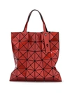 Bao Bao Issey Miyake Prism Texture Tote Bag In 32 Orange