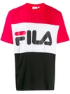 Fila Day Colour-block T-shirt In Black